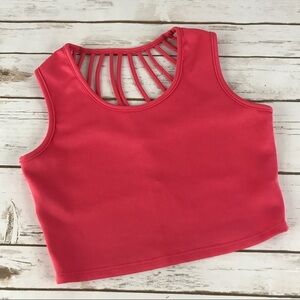Peach Crop Top